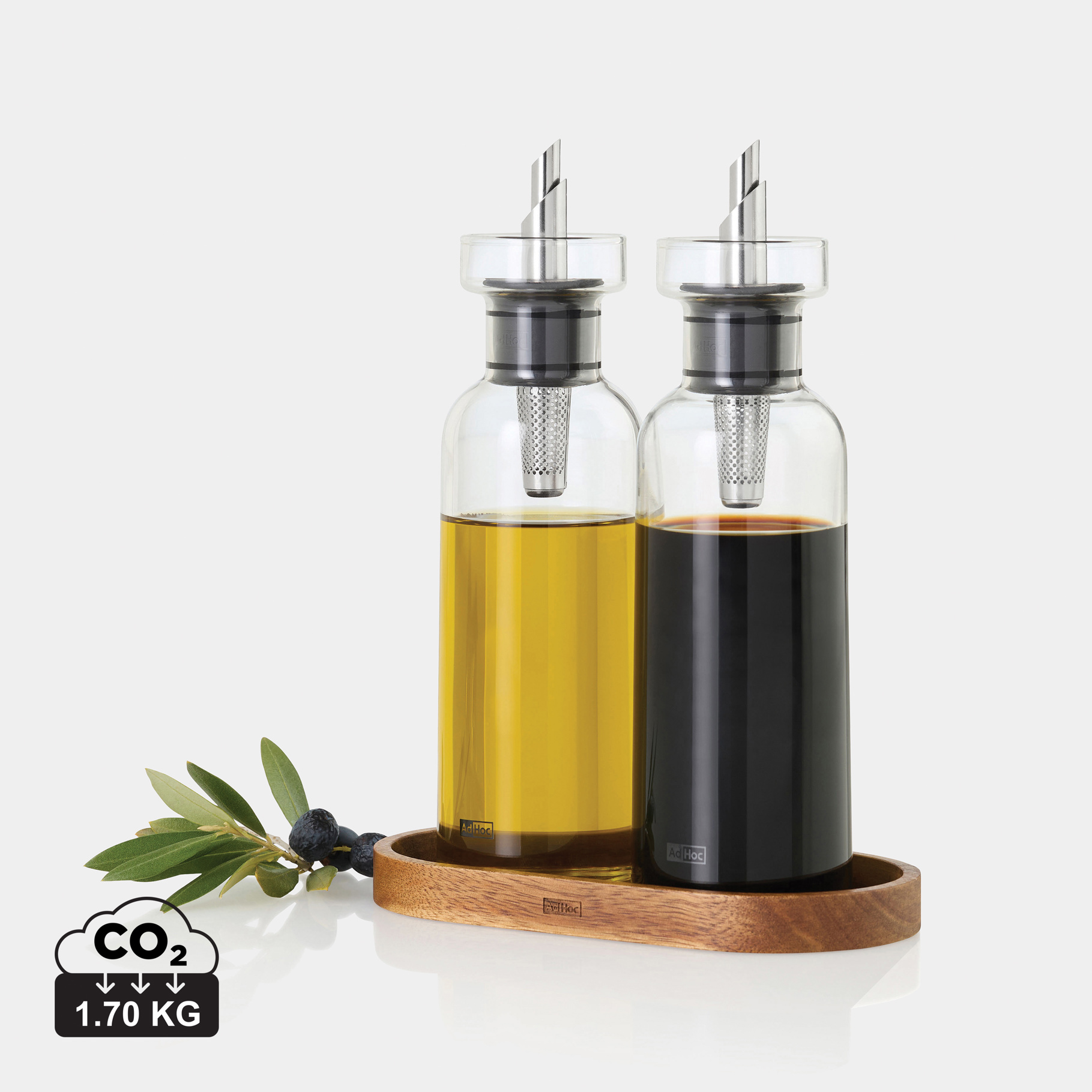 AromaPour Oil & Vinegar Pourer Set