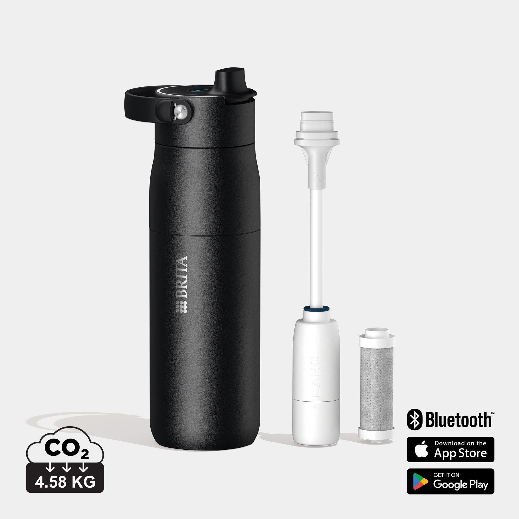 LARQ iQ Track Purify Clean Bottle 680 ml
